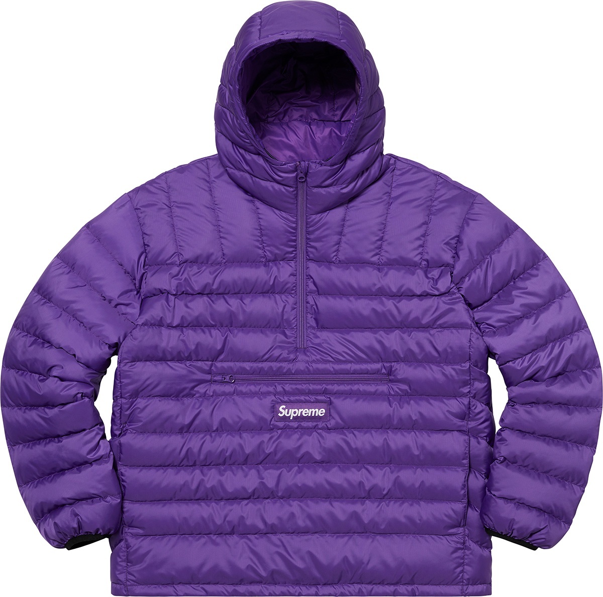 Micro Down Half Zip Hooded Pullover view 10